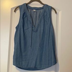 Old navy jean tank top